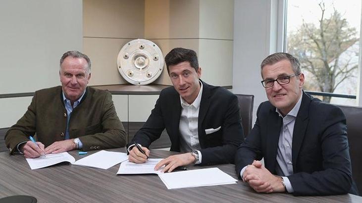 Robert Lewandowski, 2021'e kadar Bayern Münih'te