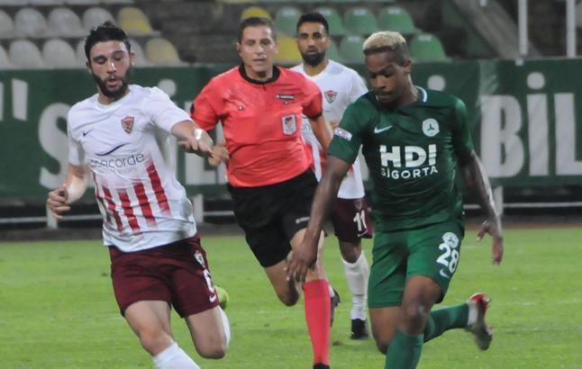 Giresunspor-Hatayspor maç sonucu: 2-2