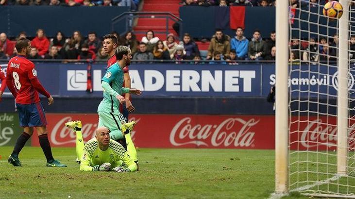 (ÖZET) Osasuna - Barcelona maç sonucu: 0-3