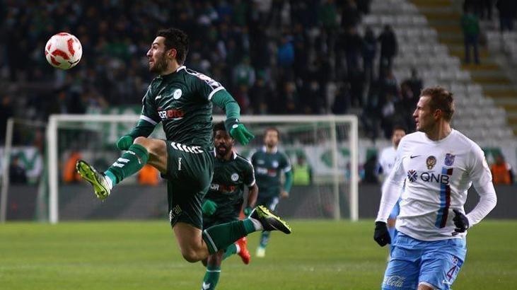 Konyaspor - Trabzonspor maç sonucu: 0-0