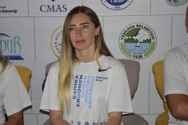 Şahika Ercümen Dünya rekoru 55 metreyi antrenmanlarda geçti