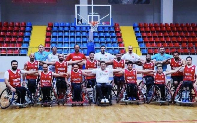 Tekerlekli Sandalye Basketbol Milli Takımımız, 2'de 2 yaptı