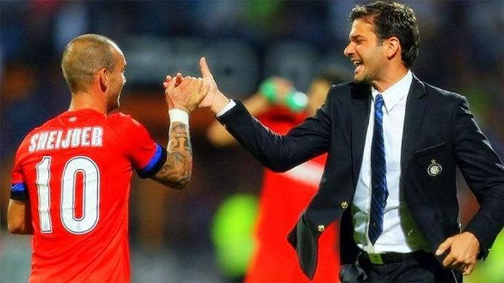 Sneijder'ın çıldırdığı an!
