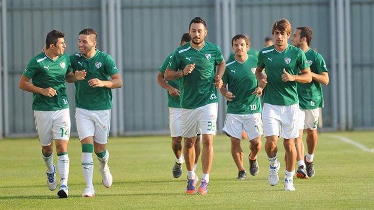 Bursaspor'da Çaykur Rizespor maçı hazırlıkları devam ediyor.