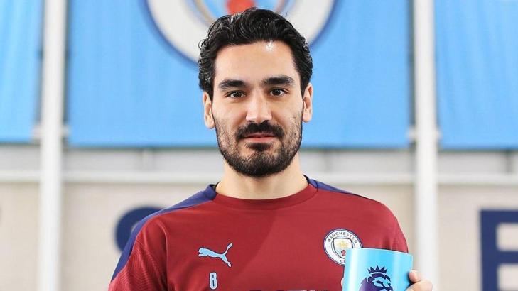 Premier Lig'de şubat ayının futbolcusu İlkay Gündoğan