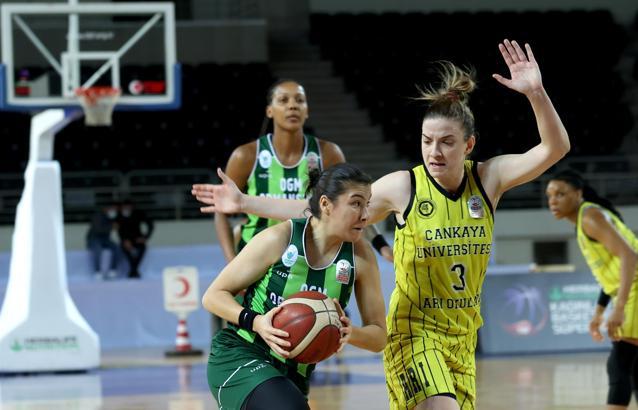 Çankaya Üniversitesi-OGM Ormanspor maç sonucu: 69-71
