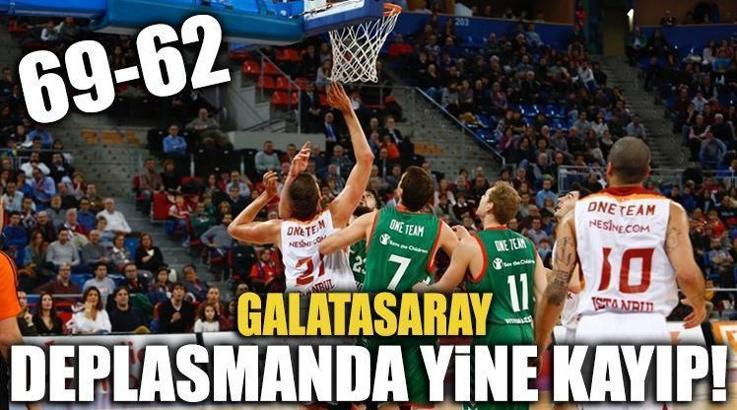 Baskonia - Galatasaray Odeabank maç sonucu: 69 -62