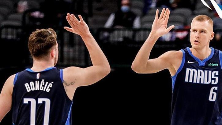 Doncic'in damga vurduğu maçta Dallas Mavericks, farklı kazandı