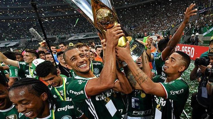 Brezilya'da şampiyon Palmeiras