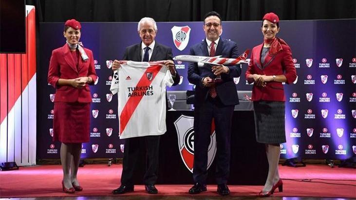 THY River Plate'le sponsorluk anlaşması imzaladı