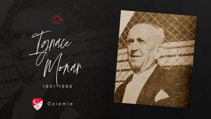 Türkiye Futbol Federasyonu Ignace Molnar'ı andı