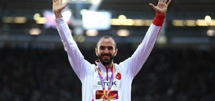Ramil Guliyev'den birincilik