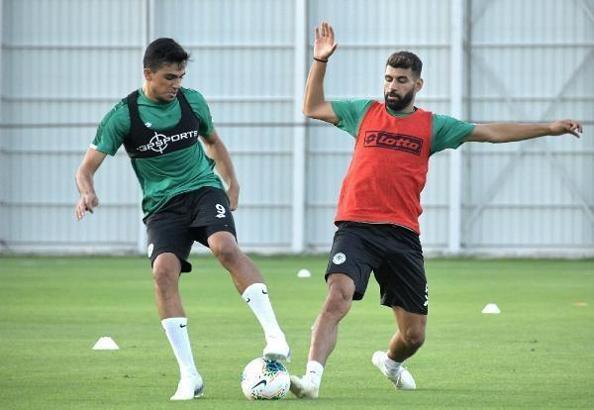 Konyaspor, Denizlispor maçının hazırlıklarına yeniden başladı