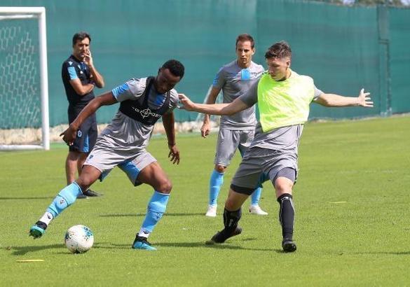 Trabzonspor, Gençlerbirliği maçı hazırlıklarını sürdürdü