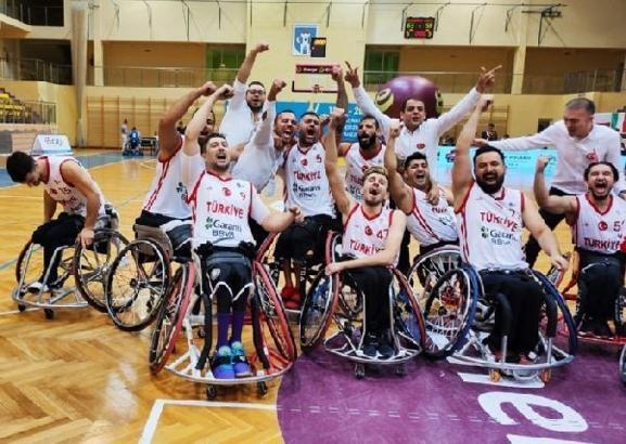 Tekerlekli Sandalye Basketbol Erkek Milli Takımı, Avrupa üçüncüsü