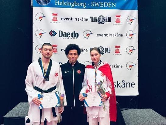 Ümit taekwondoculardan 2 madalya daha