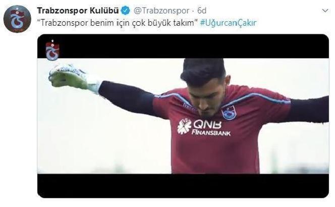Trabzonspor'dan Uğurcan Çakır