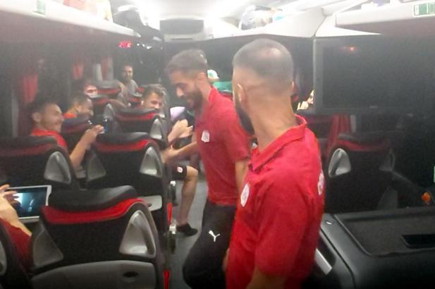 Sivasspor'da kupa coşkusu!
