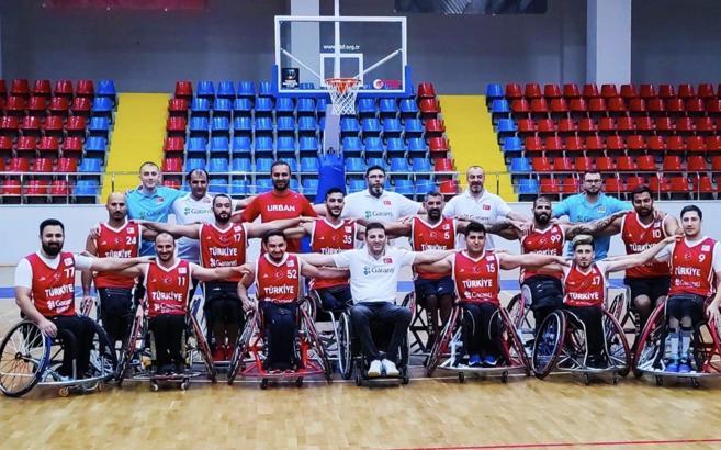 Tekerlekli Sandalye Basketbol Takımı, Avrupa Şampiyonası'na galibiyetle başladı