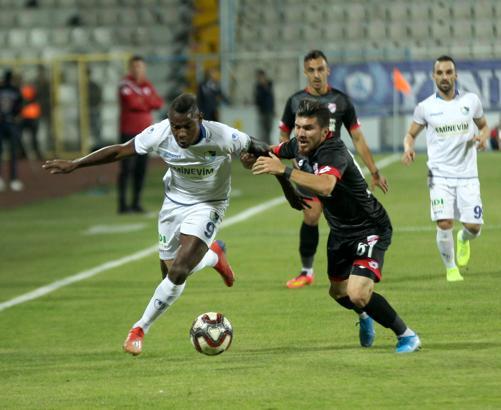 BB Erzurumspor-Boluspor maç sonucu: 1-0