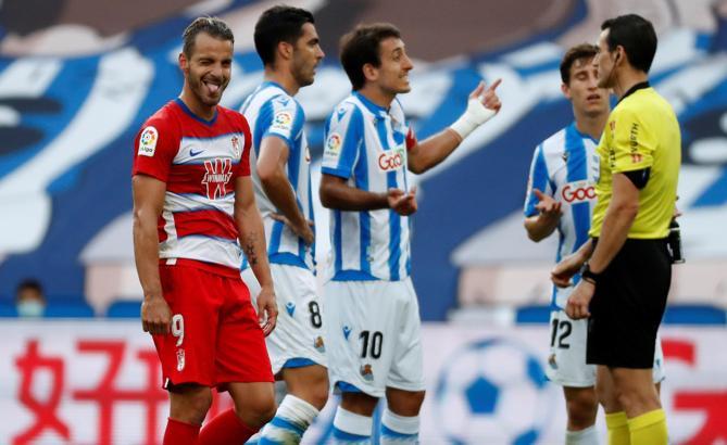 Real Sociedad - Granada maç sonucu: 2-3
