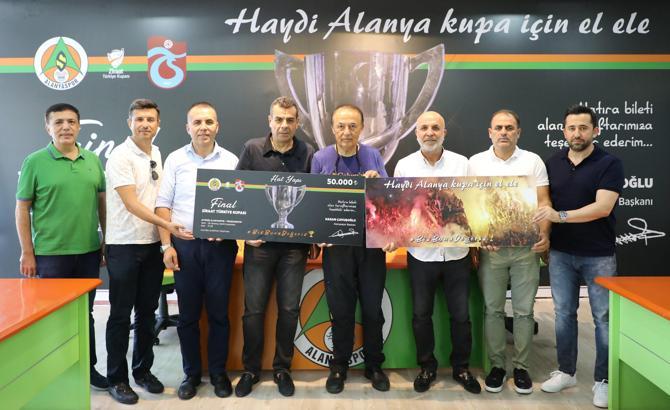 Alanyaspor, kupa finali için 'hatıra bilet' kampanyası başlattı
