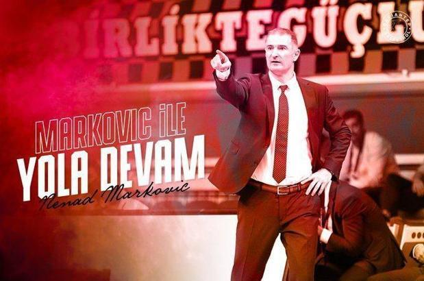 Nenad Markovic, 1 yıl daha Gaziantep Basketbol'da