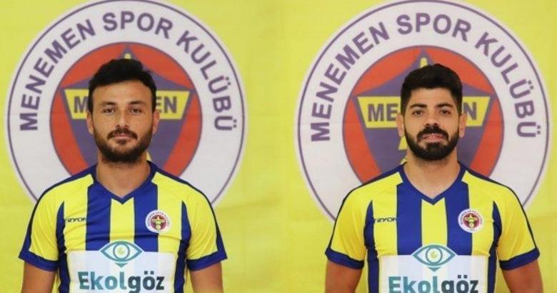 Menemenspor Galip Güzel ve Semih Ceylan'ı gönderdi