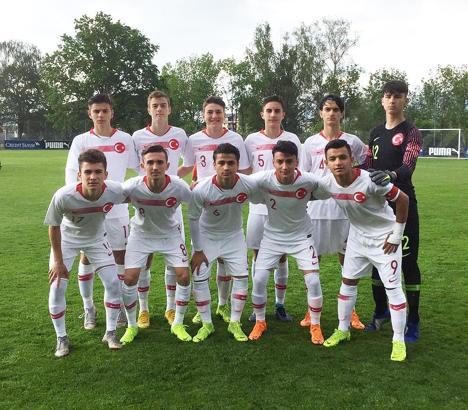 15 Yaş Altı Milli Futbol Takımı hazırlık maçında yenildi