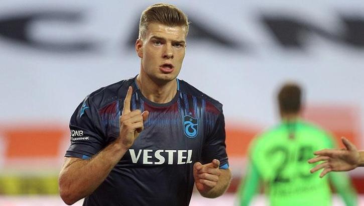 Trabzonspor'da Alexander Sörloth 45 maçla zirvede