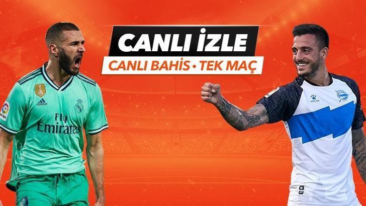 Real Madrid - Alaves maçı iddaa oranları! Heyecan misli.com'da