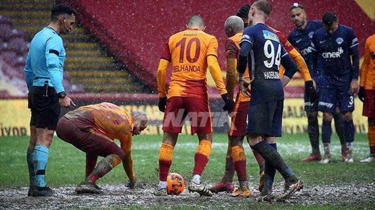 Galatasaray'dan o fotoğraf için tarihi karar! Marcao ve Onyekuru'nun çamuru temizlemişti...