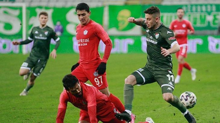 (ÖZET) Bursaspor-Tuzlaspor maç sonucu: 0-0