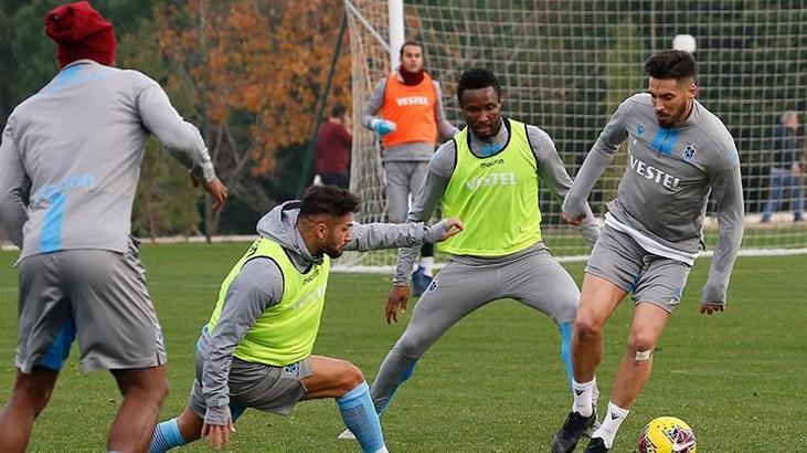 Trabzonspor'da beş eksik