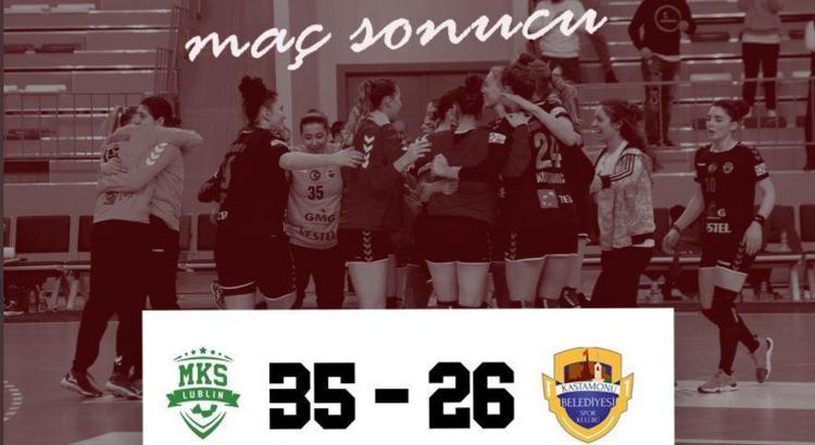 MKS Perla-Kastamonu Belediyespor maç sonucu: 35-26