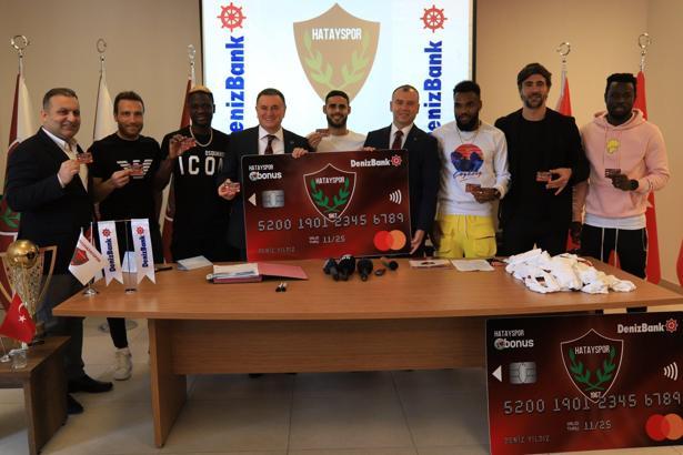 Hatayspor taraftarlarına özel kredi kartı