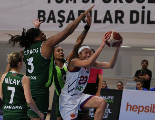 Büyükşehir Belediyesi Adana Basketbol-OGM Ormanspor maç sonucu: 84-106