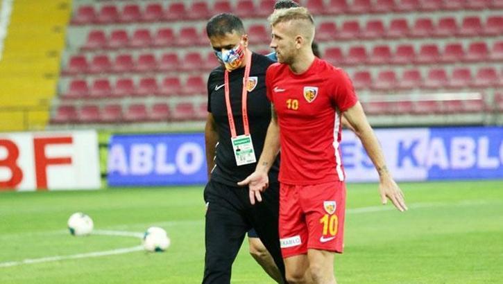 Kayserispor'da Pedro kadroya alınmadı