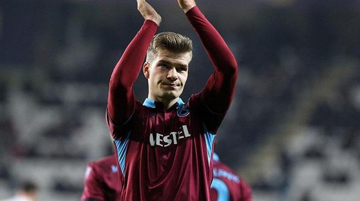 Alexander Sörloth'tan Trabzonspor'a sevgilerle!