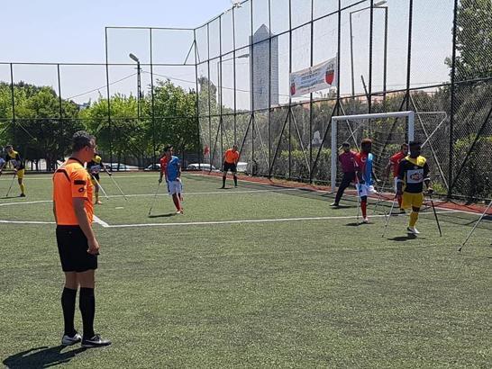 Ampute Futbol'da İstanbul derbisini Yeditepe 1-0 kazandı