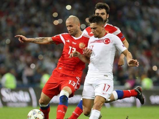 Türkiye, Rusya deplasmanında