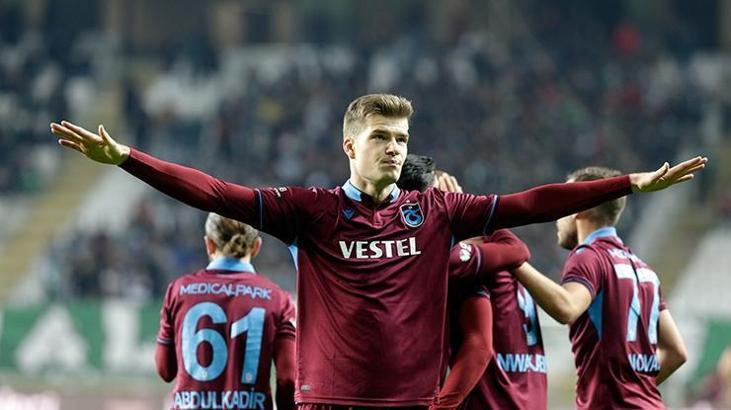 Trabzonspor Sörloth'un gol attığı maçlarda yenilmedi