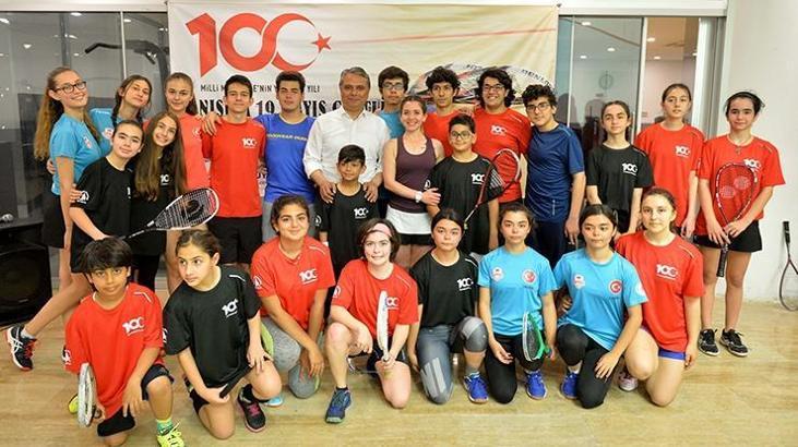 Muratpaşa squash turnuvası sona erdi