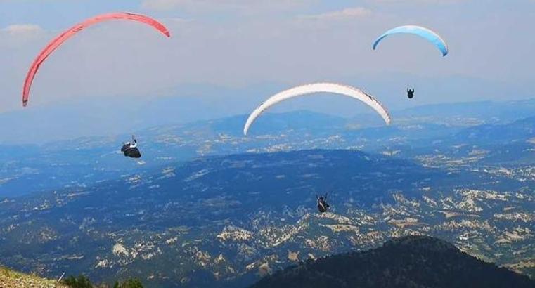 Yamaç Paraşütü Mesafe Yarışı sona erdi