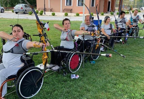 Paralimpik milli okçular, İstanbul'da kampa girdi