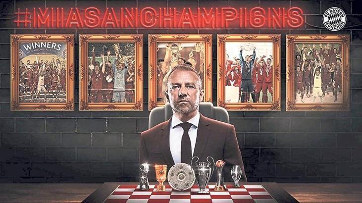 Flick Bayern Münih'le tarih yazıyor