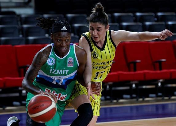 Çankaya Üniversitesi-İzmit Belediyespor maç sonucu: 86-64