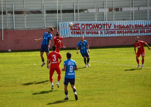Antalya Kemerspor, Nevşehir Belediye Spor'u tek golle geçti