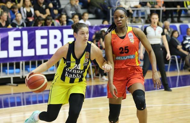 Fenerbahçe Öznur Kablo-Bellona Kayseri Basketbol maç sonucu: 89-55