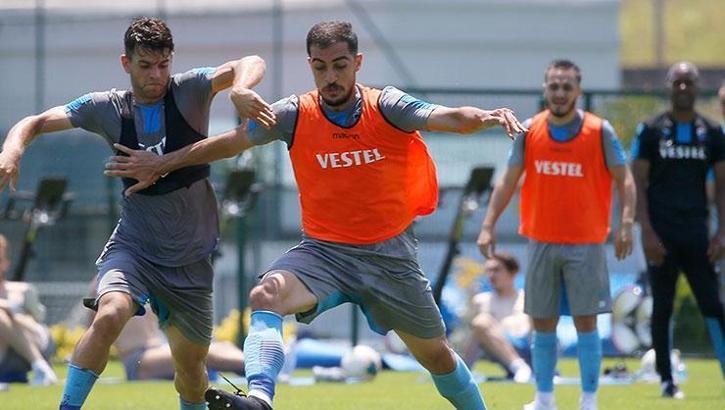 Trabzonspor'da Galatasaray maçı sonrası ilk idman! İşte antrenmandan kareler